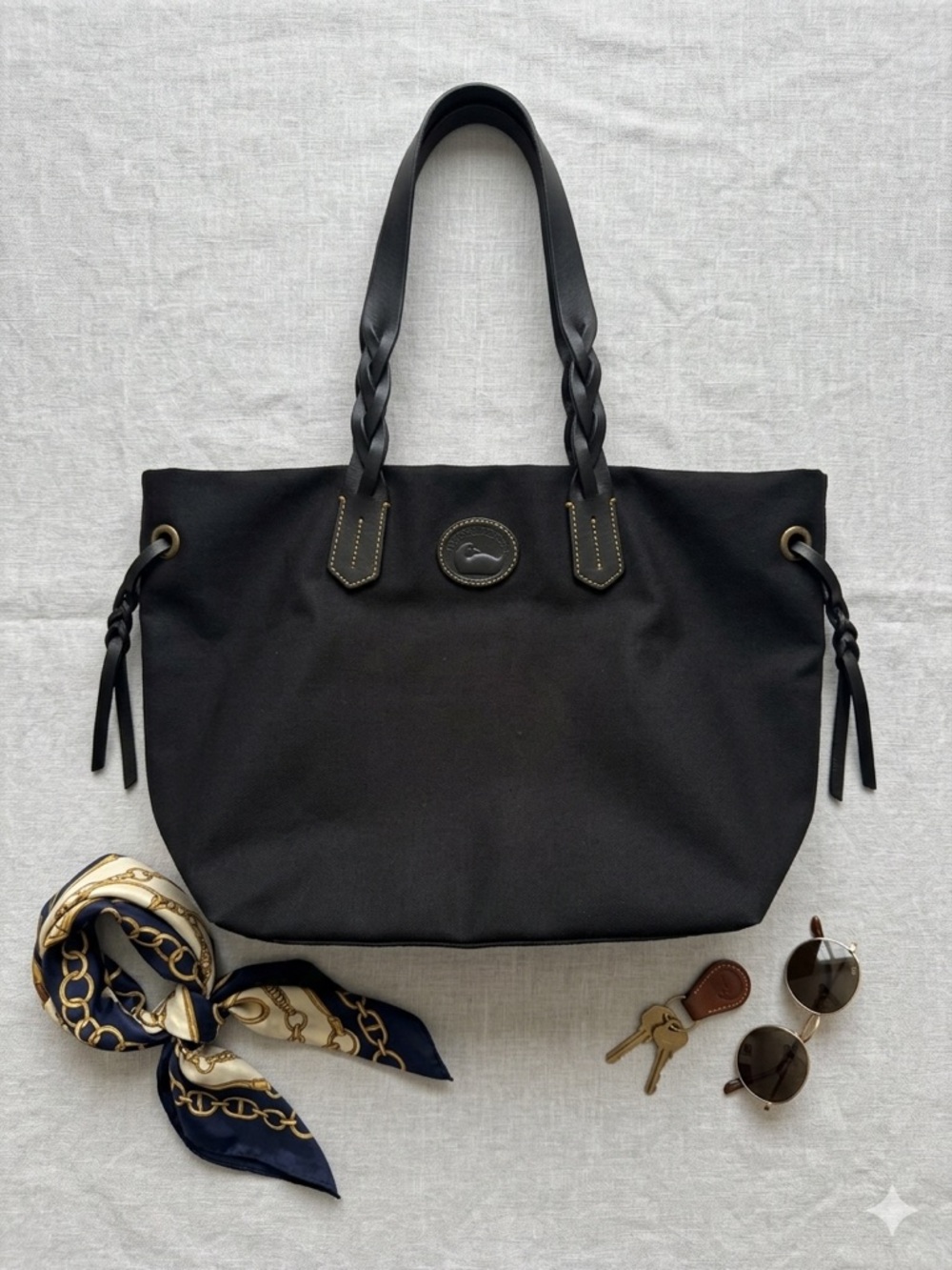 Dooney & Bourke Black Tote Bag